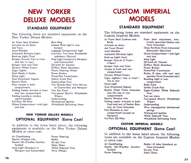 1954 Chrysler Salesbook Page 30